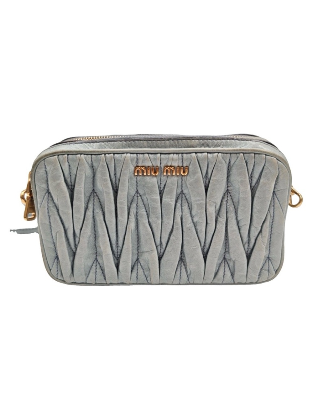 Miu Miu Matelassé Leather Crossbody Bag Dust Bag Included